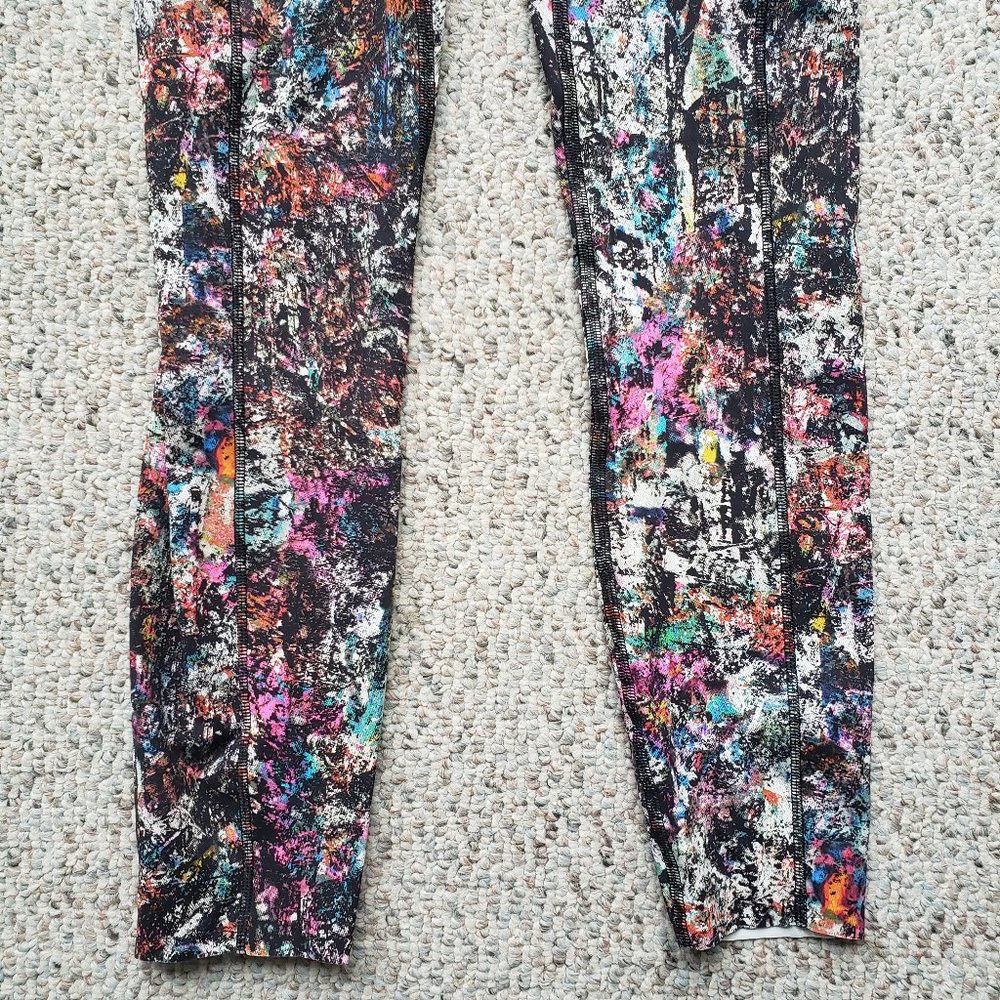 Lululemon Fast and Free Tight Vitalize 25" - Sz 4 - Picture 2 of 8